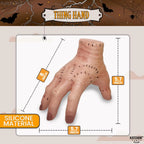 , Wednesday Thing Hand Addams Family - Large, Wednesday Addams Thing Hand | Wednesday Hand Prop for Addams Family Halloween Decorations | Thing Addams Family Hand for Addams Family Decorations